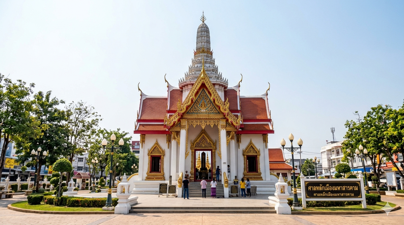 ศาลหลักเมืองมหาสารคาม